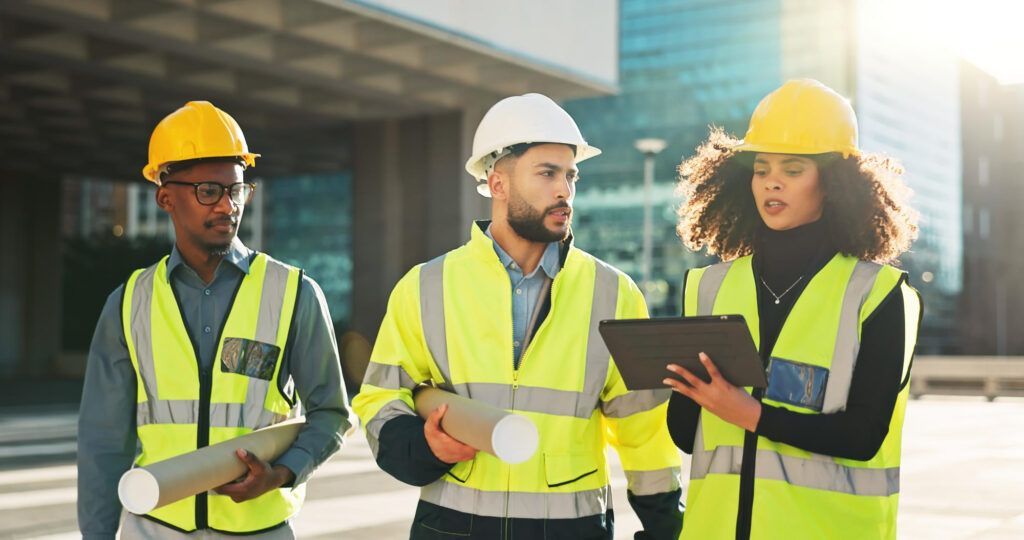 Workers planning