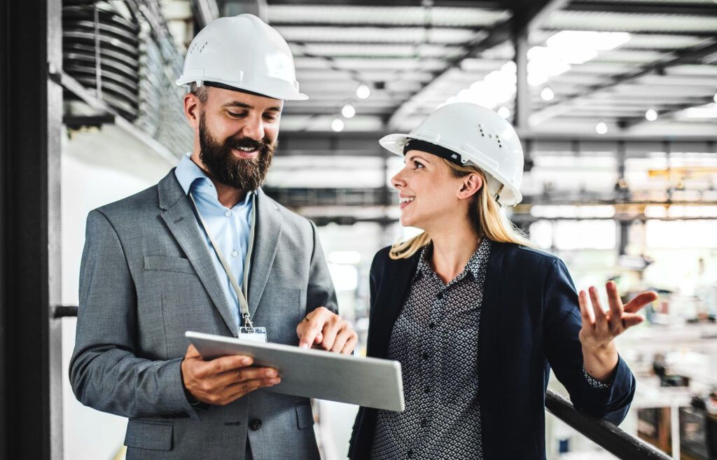 Workers planning